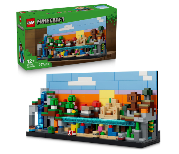 LEGO MINECRAFT 21589 Minibiomy - 1473422 - zdjęcie 2